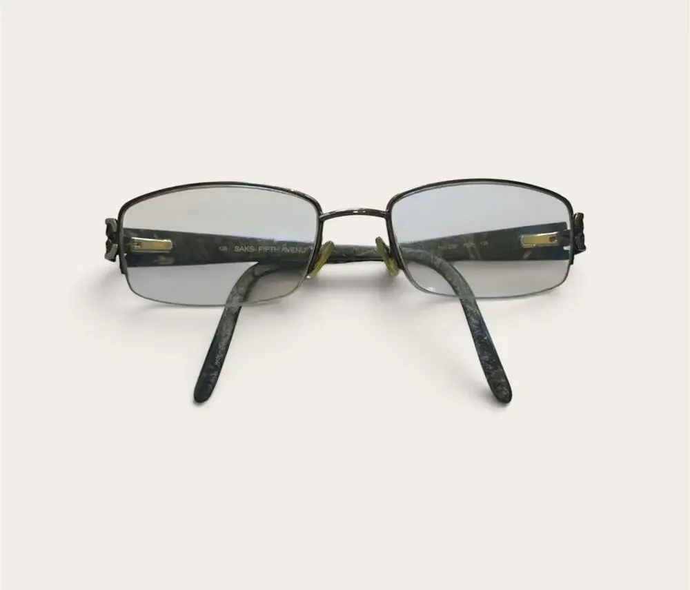 Saks Fifth Avenue S5A 226 FEP 135 Women’s Glasses Frames Only Brown Tortoise